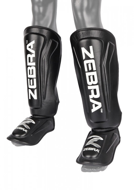 Zebra Shin instep guard